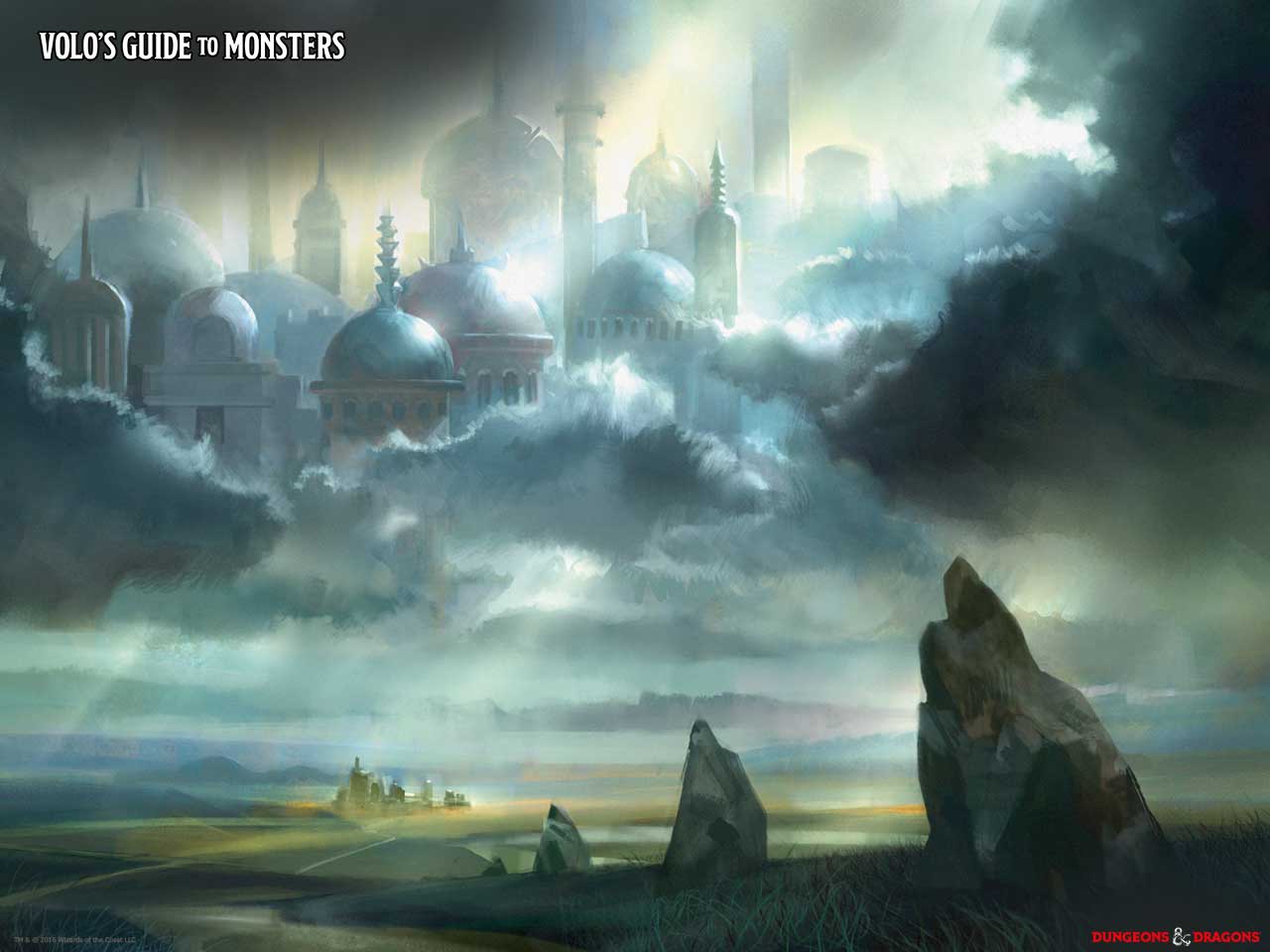 Ein offizielles Wallpaper von Wizards of the Coast von der Reihe "Volo's Guide to Monsters"